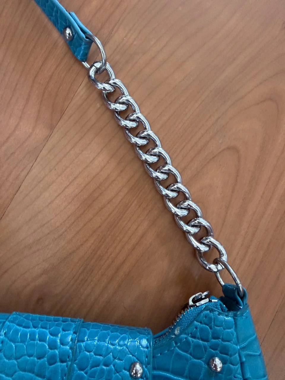 Shoulder bag turquoise Stradivarius – photo 3